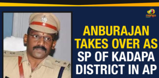 Anburajan As SP Of Kadapa District In AP, Anburajan Takes Over As SP Of Kadapa District, Anburajan Takes Over As SP Of Kadapa District In AP, Ap Political Live Updates 2019, AP Political News, AP Political Updates, AP Political Updates 2019, K.N. Anburajan, Mango News, SP Of Kadapa District In AP, Yuvajana Sramika Rythu Congress Party