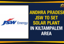 andhra pradesh, Andhra Pradesh – JSW To Set Solar Plant In Kiltampalem Area, Ap Political Live Updates 2019, AP Political News, AP Political Updates, AP Political Updates 2019, Jindal South West Energy Limited, JSW To Set Solar Plant In Kiltampalem Area, Mango News, Tapas, the General Manager of the JSW