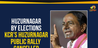 Huzurnagar Assembly Constituency, Huzurnagar Assembly constituency bypoll, Huzurnagar By Election, KCR Huzurnagar Public Rally Cancelled, KCR’s Huzurnagar Public Rally Cancelled, Mango News, mango news telugu, Political Updates 2019, Telangana, Telangana Breaking News, Telangana Political Live Updates, Telangana Political Updates, Telangana Political Updates 2019