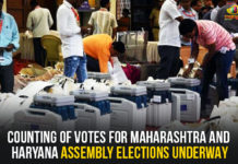 Counting Of Votes For Haryana Assembly Elections Underway, Counting Of Votes For Maharashtra And Haryana Assembly Elections, Counting Of Votes For Maharashtra And Haryana Assembly Elections Underway, Counting Of Votes For Maharashtra Assembly Elections Underway, Haryana Assembly Elections Vote Counting, Latest Political Breaking News, Maharashtra Assembly Elections Vote Counting, Mango News, National News Headlines Today, national news updates 2019, National Political News 2019