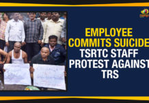 Employee Commits Suicide, Employee Commits Suicide TSRTC Staff Protest Against TRS, Khammam RTC Woman Conductor Commits Suicide, Neeraja a conductor at the Sathupally bus depot, Political Updates 2019, RTC Woman Conductor Commits Suicide In Khammam, Telangana, Telangana Breaking News, Telangana Political Live Updates, Telangana Political Updates, Telangana Political Updates 2019, Telangana State Road Transport Corporation, TSRTC Staff Protest Against TRS, TSRTC Strike News