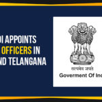 AP Political News, AP Political Updates, AP Political Updates 2019, GOI appointed 16 Indian Administrative Service officers, GoI Appoints IAS Officers To AP And Telangana, Government of India appointed the new officials, Mango News, Political Updates 2019, Telangana, Telangana Breaking News AP Political Live Updates 2019, Telangana Political Live Updates, Telangana Political Updates, Telangana Political Updates 2019