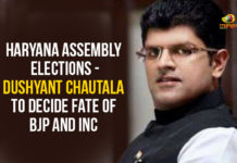 Haryana Assembly Elections – Dushyant Chautala To Decide Fate Of BJP And INC Dushyant Chautala To Decide Fate Of BJP And INC, Election results 2019, Haryana Assembly Elections, Haryana Assembly Elections – Dushyant Chautala To Decide Fate Of BJP And INC, Haryana Assembly Elections 2019, Latest Political Breaking News, Mango News, National News Headlines Today, national news updates 2019, National Political News 2019, President of the Jannayak Janta Party