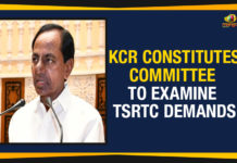 KCR Constitutes Committee To Examine TSRTC Employees’ Demands CM KCR Constitutes Committee To Examine TSRTC Employees Demands, CM KCR Decides To Look Into Demands Of TSRTC, Demands Of TSRTC Employees, KCR Constitutes Committee To Examine TSRTC Employees Demands, Mango News, Political Updates 2019, Telangana Breaking News, Telangana Political Live Updates, Telangana Political Updates, Telangana Political Updates 2019, Telangana State Road Transport Corporation, TSRTC Employees Demands, TSRTC Strike Updates