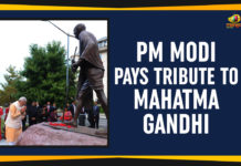 PM Modi Pays Tribute To Mahatma Gandhi PM Modi Pays Tribute To Mahatma Gandhi,Mango News,Gandhi Jayanti 2019 LIVE Updates,PM Modi pays tribute to Mahatma Gandhi on Gandhi Jayanti,PM Modi pays tribute to Mahatma Gandhi at Raj Ghat,PM Modi Pays Tribute To Mahatma Gandhi On His 150th Birth Anniversary,PM Modi pays tribute to Mahatma Gandhi