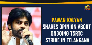 Janasena Pawan Kalyan Responds On TSRTC Strike, Janasena President Pawan Kalyan, Mango News, Pawan Kalyan Responds On TSRTC Strike, Pawan Kalyan Shares His Opinion About TSRTC Strike, Pawan Kalyan Shares His Opinion About TSRTC Strike in Telangana, Political Updates 2019, Telangana, Telangana Breaking News, Telangana Political Live Updates, Telangana Political Updates, Telangana Political Updates 2019, TSRTC Strike Latest Updates