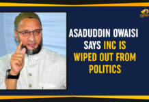 All India Majlis-e-Ittehadul Muslimeen, Asaduddin Owaisi public rally in Aurangabad, Asaduddin Owaisi Says INC Is Wiped Out From Politics, Aurangabad constituency, Latest Political Breaking News, Maharashtra Assembly Elections, Mango News, National News Headlines Today, national news updates 2019, National Political News 2019, Owaisi Says INC Is Wiped Out From Politics