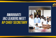 Amaravati JAC Leaders Meet AP Chief Secretary, Amaravati Joint Action Committee, Andhra Pradesh Government scrap the Contributory Pension Scheme, Ap Political Live Updates 2019, AP Political News, AP Political Updates, AP Political Updates 2019, Contributory Pension Scheme, JAC Leaders Meet AP Chief Secretary, Mango News, Secretary of the Amaravati JA