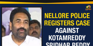 Ap Political Live Updates 2019, AP Political News, AP Political Updates, AP Political Updates 2019, Case Against YCP MLA Kotamreddy Sridhar Reddy, Case Filed Against YCP MLA, Case Filed Against YCP MLA Kotamreddy, Case Filed Against YCP MLA Kotamreddy Sridhar, Mango News, Nellore Police Registers Case Against Kotamreddy Sridhar Reddy, YCP MLA Kotamreddy Sridhar Reddy