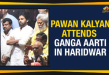 Pawan Kalyan Attends Ganga Aarti In Haridwar Pawan Kalyan Attends Ganga Aarti In Haridwar,Mango News,Pawan Kalyan Attends Ganga Aarti,JanaSena Chief Pawan Kalyan At Ganga Aarti,Ganga Aarti at Haridwar,Pawan Kalyan Attends Ganga Aarti With Public,Pawan Kalyan Latest News 2019