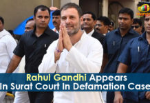 Latest Political Breaking News, Mango News, National News Headlines Today, national news updates 2019, National Political News 2019, Rahul Gandhi Appears In Surat Court, Rahul Gandhi Appears In Surat Court In Defamation Case, Rahul Gandhi In Defamation Case, Rahul Gandhi to appear in the Ahmedabad court