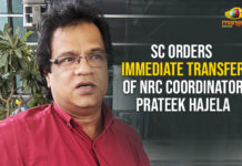 SC Orders Immediate Transfer Of NRC Coordinator Prateek Hajela Latest Political Breaking News, Mango News, National News Headlines Today, national news updates 2019, National Political News 2019, National Register of Citizens, NRC Coordinator Prateek Hajela, Ranjan Gogoi, SC Orders Immediate Transfer Of NRC Coordinator Prateek, SC Orders Immediate Transfer Of NRC Coordinator Prateek Hajela, the Chief Justice of India, Transfer Of NRC Coordinator Prateek Hajela