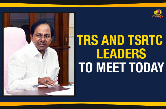 Govt May Discuss With TSRTC JAC Leaders, Joint Action Committee, Mango News, Political Updates 2019, Telangana, Telangana Breaking News, Telangana Govt May Discuss With TSRTC, Telangana Political Live Updates, Telangana Political Updates, Telangana Political Updates 2019, Telangana Rashtra Samithi, Telangana State Run Transport Corporation, TRS And TSRTC Leaders To Meet, TRS And TSRTC Leaders To Meet Today, TSRTC Strike Latest