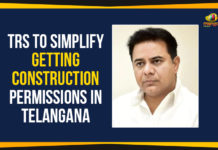 TRS To Simplify Getting Construction Permissions In Telangana Mango News, Municipal Administration and Urban Development Minister, Political Updates 2019, Telangana, Telangana Breaking News, Telangana Political Live Updates, Telangana Political Updates, Telangana Political Updates 2019, Telangana Rashtra Samithi Government, TRS To Simplify Getting Construction Permissions, TRS To Simplify Getting Construction Permissions In Telangana