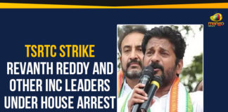 Mango News, Political Updates 2019, Revanth Reddy And Other INC Leaders Under House Arrest, Revanth Reddy Put Under House Arrest, Revanth Reddy TSRTC Strike, Telangana, Telangana Breaking News, Telangana Political Live Updates, Telangana Political Updates, Telangana Political Updates 2019, TSRTC Strike Latest News, TSRTC Strike Latest Updates, TSRTC Strike News