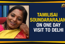 Tamilisai Soundararajan On One Day Visit To Delhi Governor Tamilisai Went To Delhi To Meet PM Narendra Modi, Mango News, Political Updates 2019, Tamilisai Soundararajan On One Day Visit To Delhi, Telangana, Telangana Breaking News, Telangana Governor Tamilisai Went To Delhi, Telangana Governor Tamilisai Went To Delhi To Meet Modi, Telangana Political Live Updates, Telangana Political Updates, Telangana Political Updates 2019