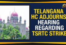 HC Adjourns Hearing Regarding TSRTC Strike, Mango News, Political Updates 2019, Telangana, Telangana Breaking News, Telangana HC Adjourns Hearing Regarding TSRTC, Telangana HC Adjourns Hearing Regarding TSRTC Strike, Telangana Political Live Updates, Telangana Political Updates, Telangana Political Updates 2019, Telangana State Road Transport Corporation, TSRTC Strike, TSRTC Strike Latest Updates