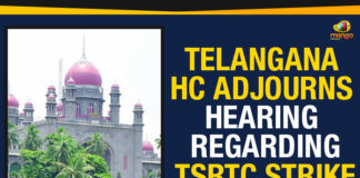 Telangana HC Adjourns Hearing Regarding TSRTC Strike HC Adjourns Hearing Regarding TSRTC Strike, Mango News, Political Updates 2019, Telangana, Telangana Breaking News, Telangana HC Adjourns Hearing Regarding TSRTC, Telangana HC Adjourns Hearing Regarding TSRTC Strike, Telangana Political Live Updates, Telangana Political Updates, Telangana Political Updates 2019, Telangana State Road Transport Corporation, TSRTC Strike, TSRTC Strike Latest Updates