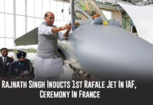 First Rafale Fighter Jet From France, Latest Political Breaking News, Mango News, National News Headlines Today, national news updates 2019, National Political News 2019, Rajnath Singh, Rajnath Singh Inducts 1st Rafale Jet, Rajnath Singh Inducts 1st Rafale Jet In IAF, Rajnath Singh Inducts 1st Rafale Jet In IAF Ceremony In France, Rajnath Singh Receives First Rafale Fighter Jet