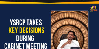 AP Cabinet Decisions, AP Cabinet Decisions 2019, Ap Political Live Updates 2019, AP Political News, AP Political Updates, AP Political Updates 2019, Key Decisions During Cabinet Meeting, Mango News, YCP Takes Key Decisions During Cabinet Meeting, YSRCP Takes Key Decisions During Cabinet Meet, YSRCP Takes Key Decisions During Cabinet Meeting, Yuvajana Sramika Rythu Congress Party