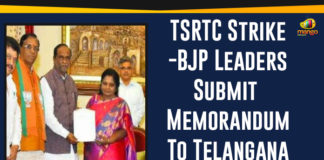 BJP Leaders Submit Memorandum To Telangana Governor, Mango News, Political Updates 2019, Tamilisai Soundararajan, Telangana, Telangana Breaking News, Telangana Political Live Updates, Telangana Political Updates, Telangana Political Updates 2019, TSRTC Strike, TSRTC Strike – BJP Leaders Submit Memorandum To Telangana Governor, TSRTC Strike Updates