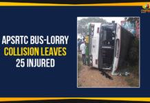 APSRTC Bus-Lorry Collision Leaves 25 Injured Andhra Pradesh State Road Transport Corporation, Ap Political Live Updates 2019, AP Political News, AP Political Updates, AP Political Updates 2019, APSRTC Bus Accident, APSRTC Bus Accident In Kakinada, APSRTC Bus-Lorry Collision, APSRTC Bus-Lorry Collision Leaves 25 Injured, Kakinada government hospital, Kakinada region of East Godavari, Mango News