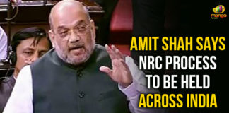 Amit Shah Says NRC Process To Be Held, Amit Shah Says NRC Process To Be Held Across India, Latest Political Breaking News, Mango News, National News Headlines Today, national news updates 2019, National Political News 2019, National Register of Citizens, NRC Process To Be Held Across India