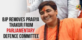 BJP Condemns MP Pragya, BJP Removes Pragya Thakur From Parliamentary, Latest Political Breaking News, Mango News, MP Pragya Godse Comments, MP Pragya Removed From Defense Panel, mp pragya singh thakur, National News Headlines Today, national news updates 2019, National Political News 2019, Parliamentary Defence Committee