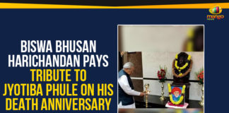 Biswa Bhusan Harichandan Pays Tribute To Jyotiba Phule, Governor of Andhra Pradesh, Jyotiba Phule Death Anniversary, Latest Political Breaking News, Mango News, National News Headlines Today, national news updates 2019, National Political News 2019