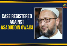 Case Registered Against Asaduddin Owaisi All India Majlis-e-Ittehadul Muslimeen, Asaduddin Owaisi Comments About BJP’s Telangana Plans, Case Registered Against Asaduddin, Case Registered Against Asaduddin Owaisi, Mango News, Owaisi Comments On Ayodhya Verdict, Political Updates 2019, Telangana, Telangana Breaking News, Telangana Political Live Updates, Telangana Political Updates, Telangana Political Updates 2019