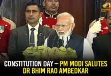 Constitution Day – PM Modi Salutes Dr Bhimrao Ambedkar 70th Constitution Day, 70th Constitution Day Ceremony, 70th Constitution Day Ceremony Conducted In Parliament, Constitution Day, Constitution Day 2019, Constitution of India, Dr. Bhimrao Ramji Ambedka, Latest Political Breaking News, Mango News, National News Headlines Today, national news updates 2019, National Political News 2019, PM Modi Salutes Dr Bhim Rao Ambedkar