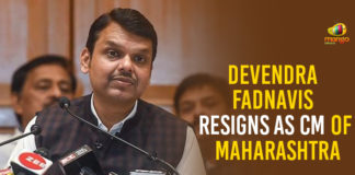 Devendra Fadnavis Resigns As CM, Devendra Fadnavis Resigns As CM Of Maharashtra, Devendra Fadnavis Resigns As Maharashtra CM, Latest Political Breaking News, Maharashtra Govt Formation Update, Maharashtra Political News, Mango News, National News Headlines Today, national news updates 2019, National Political News 2019