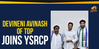 Ap Political Live Updates 2019, AP Political News, AP Political Updates, AP Political Updates 2019, Devineni Avinash Joins In YCP, Devineni Avinash Joins In YCP In The Presence Of AP CM, Devineni Avinash Joins In YCP In The Presence Of AP CM YS Jagan, Devineni Avinash Joins In YCP In The Presence Of YS Jagan, Devineni Avinash Joins In YSRCP, Devineni Avinash Of TDP Joins YSRCP, Mango News