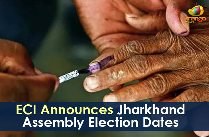 2019 Jharkhand Assembly elections, ECI Announces Schedule, Election Commission of India, Jharkhand Assembly Elections, Jharkhand Assembly Elections – ECI Announces Schedule, Jharkhand Assembly Elections 2019, Latest Political Breaking News, Mango News, National News Headlines Today, national news updates 2019, National Political News 2019, schedule for the 2019 Jharkhand Assembly elections