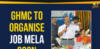 GHMC To Organise Job Mela, GHMC To Organise Job Mela Soon, Greater Hyderabad Municipal Corporation, Greater Hyderabad Municipal Corporation Job Mela, Hari Hara Kala Bhavan in Secunderabad, Mango News, Political Updates 2019, Telangana, Telangana Breaking News, Telangana Political Updates 2019