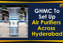 GHMC To Set Up Air Purifiers Across Hyderabad Air Purifiers Across Hyderabad, GHMC To Set Up Air Purifiers Across Hyderabad, Greater Hyderabad Municipal Corporation, increasing air pollution levels in Hyderabad, Mango News, Political Updates 2019, Telangana, Telangana Breaking News, Telangana Political Live Updates, Telangana Political Updates, Telangana Political Updates 2019
