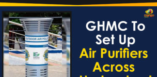 Air Purifiers Across Hyderabad, GHMC To Set Up Air Purifiers Across Hyderabad, Greater Hyderabad Municipal Corporation, increasing air pollution levels in Hyderabad, Mango News, Political Updates 2019, Telangana, Telangana Breaking News, Telangana Political Live Updates, Telangana Political Updates, Telangana Political Updates 2019