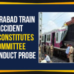 Hyderabad Train Accident – SCR Constitutes Committee To Conduct Probe Hyderabad – Two Trains Crash 12 People Injured, Hyderabad Train Accident, Hyderabad Train Accident – SCR Constitutes Committee To Conduct Probe, Kacheguda Train Accident, Latest Political Breaking News, Mango News, SCR Constitutes Committee To Conduct Probe, Train Accident Kacheguda Railway Station in Hyderabad, Two Trains Collide In Kacheguda Station, Two Trains Crash 12 People Injured In Hyderabad