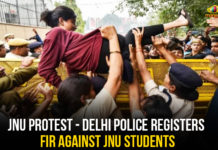 JNU Protest – Delhi Police Registers FIR Against JNU Students #JNUProtests, #StandWithJNU, #TaxPayersWithJNU, Delhi Police Registers FIR Against JNU Students, Jawaharlal Nehru University, Jawaharlal Nehru University Protest, JNU Protest, Latest Political Breaking News, Mango News, National News Headlines Today, national news updates 2019, National Political News 2019, Police Registers FIR Against JNU Students