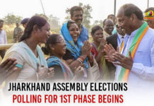 2019 Jharkhand Assembly elections, Jharkhand Assembly Elections, Jharkhand Mukti Morcha, Latest Political Breaking News, Mango News, National News Headlines Today, national news updates 2019, National Political News 2019, Polling For 1st Phase Begins In Jharkhand