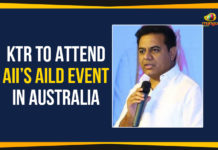 KTR To Attend AII’s AILD Event In Australia Australia-India Leadership Conference, KTR To Attend AII AILD Event In Australia, Mango News, Minister KTR Receives Special Invitation, Minister KTR To Attend AII AILD Event In Australia, Political Updates 2019, Telangana, Telangana Breaking News, Telangana Political Live Updates, Telangana Political Updates, Telangana Political Updates 2019