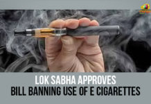 Tags: Lok Sabha Approves Bill Banning Use Of E Cigarettes,Mango News,Breaking News Today,Bill to Ban e-Cigarettes,electronic cigarettes,E-Cigarette bill banning production,Prohibition of Electronic Cigarettes,Health Minister Harsh Vardhan