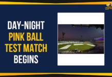 Day-Night Pink Ball Test Match Begins 2019 Latest Sport News, 2019 Latest Sport News And Headlines, Board of Control for Cricket in India, Day-Night Pink Ball Test Match, Day-Night Pink Ball Test Match Begins, Latest Sports News, latest sports news 2019, Mango News, Pink Ball Test Match Begins, sports news