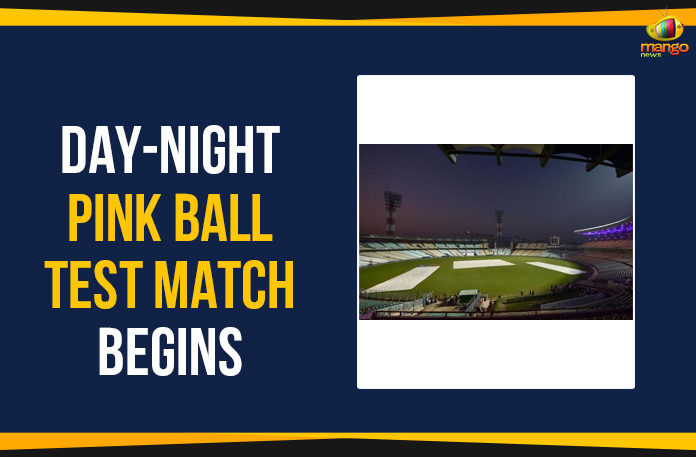 2019 Latest Sport News, 2019 Latest Sport News And Headlines, Board of Control for Cricket in India, Day-Night Pink Ball Test Match, Day-Night Pink Ball Test Match Begins, Latest Sports News, latest sports news 2019, Mango News, Pink Ball Test Match Begins, sports news