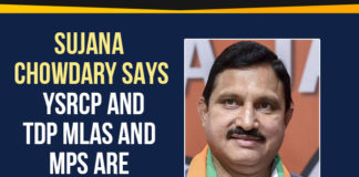 Ap Political Live Updates 2019, AP Political News, AP Political Updates, AP Political Updates 2019, JanaSena Party President Pawan Kalyan, Mango News, Sujana Chowdary Says YSRCP and TDP MLAs And MPs Are In Touch With BJP, Sujana Chowdary Says YSRCP and TDP MLAs Are In Touch With BJP, Yuvajana Sramika Rythu Congress Party