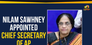 Ap Political Live Updates 2019, AP Political News, AP Political Updates, AP Political Updates 2019, Mango News, Ms. Sawhney replaced L.V. Subrahmanyam as the Chief Secretary, Nilam Sawhney Appointed As Chief Secretary Of AP, Nilam Sawhney Appointed Chief Secretary, Nilam Sawhney Appointed Chief Secretary Of AP, Secretary of the Central Vigilance Commission