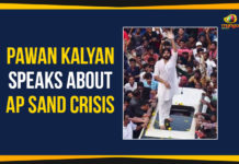 Pawan Kalyan Speaks About AP Sand Crisis Ap Political Live Updates 2019, AP Political News, AP Political Updates, AP Political Updates 2019, Chalo Visakha By Pawan Kalyan, Janasena Pawan Kalyan Speaks About AP Sand Crisis, Mango News, new Sand Mining Policy of the YSRCP Government, Pawan Kalyan Speaks About AP Sand Crisis, TDP Supports JanaSena Pawan Kalyan In Chalo Visakha March, Yuvajana Sramika Rythu Congress Party