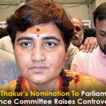 Pragya Thakur’s Nomination To Parliamentary Defence Committee Raises Controversy Latest Political Breaking News, Mango News, National News Headlines Today, national news updates 2019, National Political News 2019, nomination of Sadhvi Pragya Thakur, Parliamentary Consultative Committee, Pragya Thakur Nomination To Parliamentary Defence, Pragya Thakur Nomination To Parliamentary Defence Committee, Pragya Thakur’s Nomination To Parliamentary Defence Committee Raises Controversy