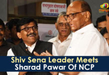 Shiv Sena Leader Meets Sharad Pawar Of NCP Latest Political Breaking News, Mango News, National News Headlines Today, national news updates 2019, National Political News 2019, Nationalist Congress Party, President of the NCP, Shiv Sena Leader Meets Sharad Pawar, Shiv Sena Leader Meets Sharad Pawar Of NCP