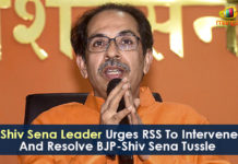 Bharatiya Janata Party, Latest Political Breaking News, mango news t, National News Headlines Today, national news updates 2019, National Political News 2019, Rashtriya Swayamsevak Sangh, RSS To Intervene And Resolve BJP-Shiv Sena Tussle, Shiv Sena Leader Urges RSS To Intervene And Resolve BJP-Shiv Sena Tussle, Shiv Sena party appealed to the RSS to resolve the tussle